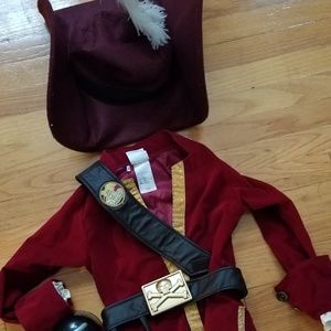 Disney captain hook boys costume